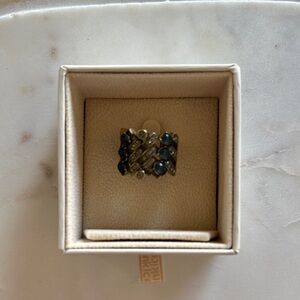 Intricate gold and brass color Ring